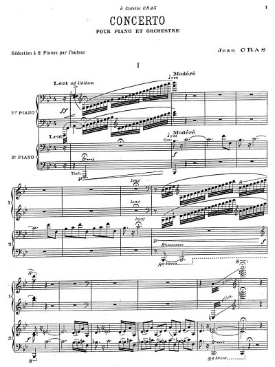 J. Cras: Concerto, KlavOrch