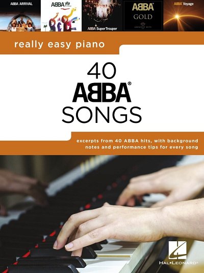 40 ABBA Songs, Klav;Ges (Sb)