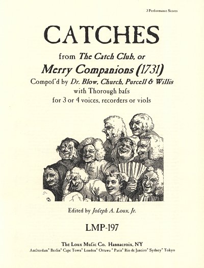 Catches from The Catch Club (1731) (Part.)