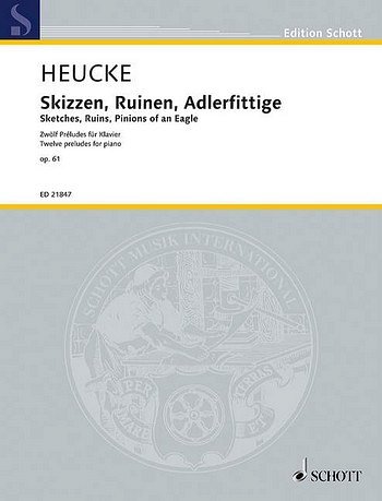 H. Stefan: Skizzen, Ruinen, Adlerfittige op. 61 , Klav