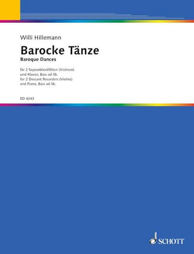 W. Hillemann, Willi: Baroque Dances