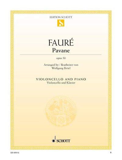 DL: G. Fauré: Pavane, VcKlav