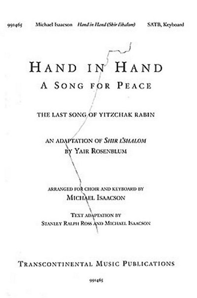 Hand in Hand - A Song for Peace choral