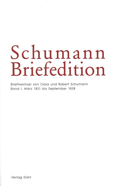 Schumann Briefedition I,4 (Bu)