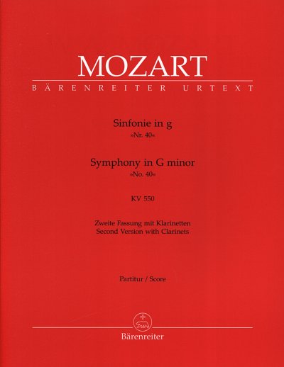 W.A. Mozart: Sinfonie Nr. 40 g-Moll KV 550, Sinfo (Part)