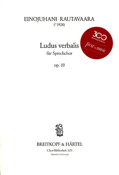 E. Rautavaara: Ludus Verbalis op. 10, GCh (Part.)