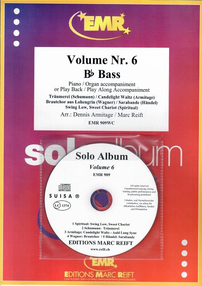 M. Reift: Solo Album Volume 06, TbBKlv/Org (+CD)