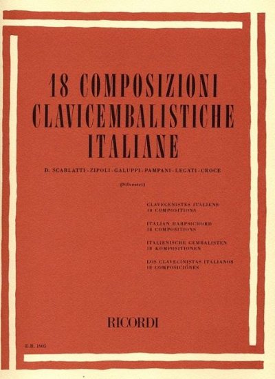 18 Composizioni Clavicembalistiche Italiane, Klav