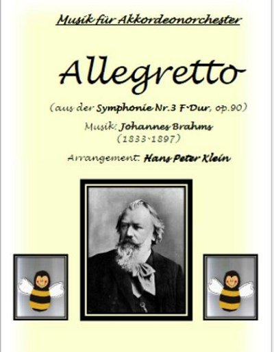 J. Brahms: Allegretto, AkkOrch (Part.)