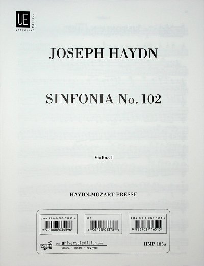 J. Haydn: Sinfonia Nr. 102 B-Dur Hob. I:102, Sinfo (Vl1)