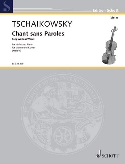 DL: P.I. Tschaikowsky: Chant sans paroles, VlKlav