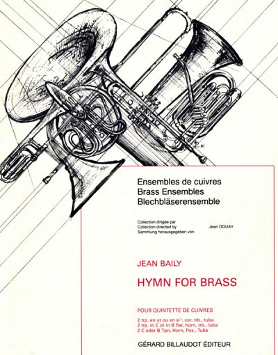 J. Baily: Hymn for Bras, 5Blech (Part(C)+St)