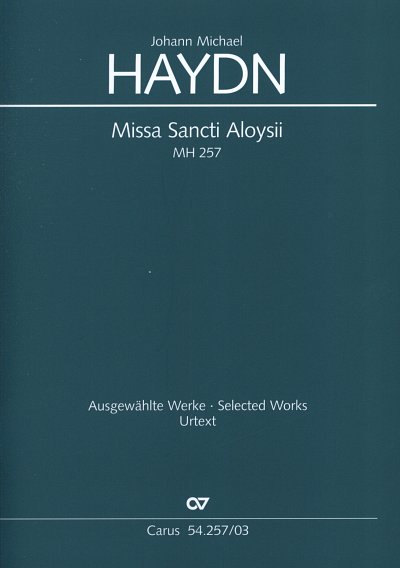 M. Haydn: Missa Sancti Aloysii MH 257 .