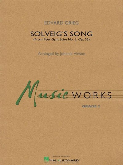 E. Grieg: Solveig's Song, Blaso (Pa+St)