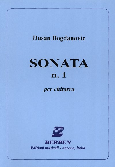 D. Bogdanovic: Sonate 1 (Part.)