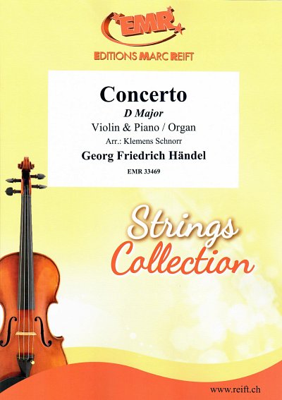 G.F. Händel: Concerto D Major, VlKlv/Org