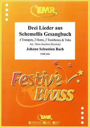 J.S. Bach: Drei Lieder aus Schemellis Gesang, 9Blech (Pa+St)