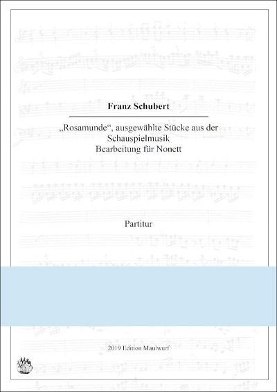 F. Schubert: Rosamunde, 5Bl4Str (Pa+St)