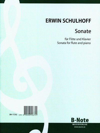 E. Schulhoff: Sonate, FlKlav (KlavpaSt)