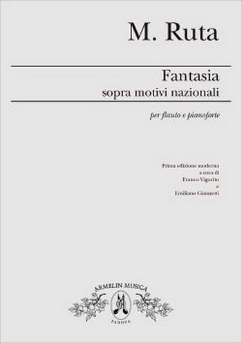 Fantasia Per Flauto e Pianoforte, FlKlav (KlavpaSt)