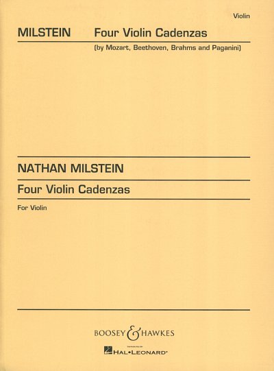 N. Milstein: 4 Violin Cadenzas, Viol