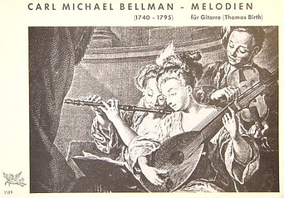 Bellman Carl Michael: Melodien Fuer Gitarre