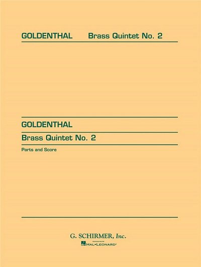 Brass Quintet No. 2, Blech (Pa+St)
