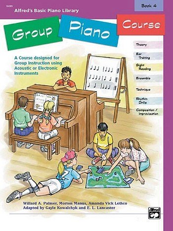 W. Palmer: Alfred's Basic Group Piano Course, Book 4, Klav