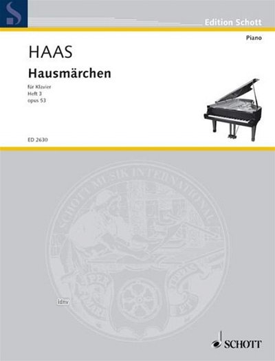 J. Haas: Hausmärchen op. 53 Band 3, Klav