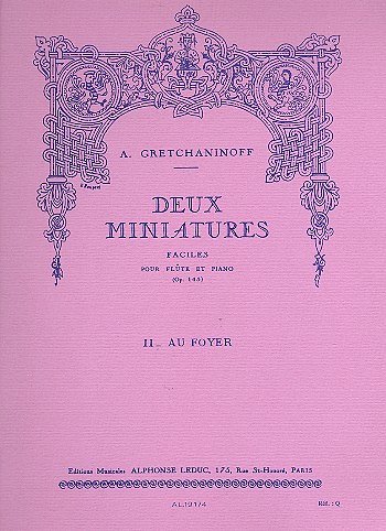 Suite miniature Op.145, No.8 - Adieux de Manon