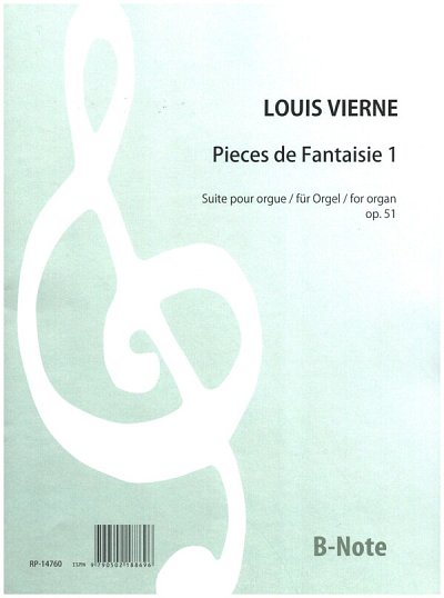 L. Vierne: Pièces de Fantaisie pour orgue 1 op.51, Org