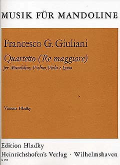 Giulinai F. G.: Quartetto Re Maggiore D-Dur op. D-Dur