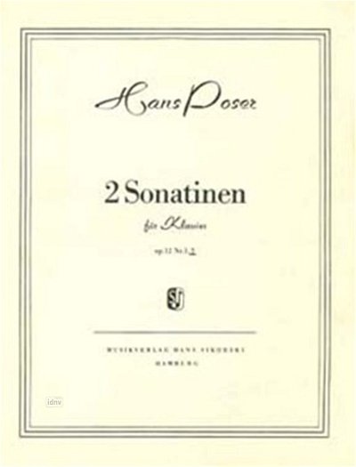 H.W. Poser: Sonatine Nr. 2 für Klavier op. 12/2