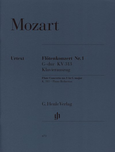 W.A. Mozart: Flötenkonzert Nr. 1 G-Dur KV 313, FlKlav (KASt)