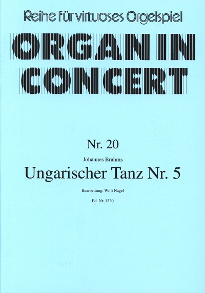 J. Brahms: Ungarischer Tanz Nr. 5 für elektronische Orgel