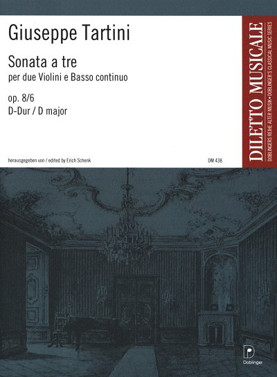 AQ: G. Tartini: Sonate a tre op. 8/6 D-Dur (B-Ware)