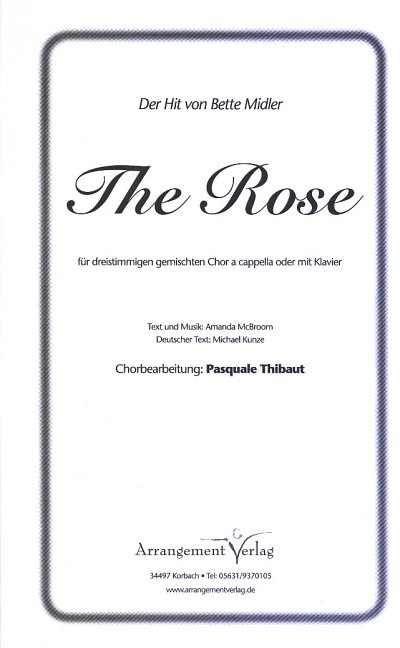 A. McBroom: The Rose, Gch3Klav (Chpa)