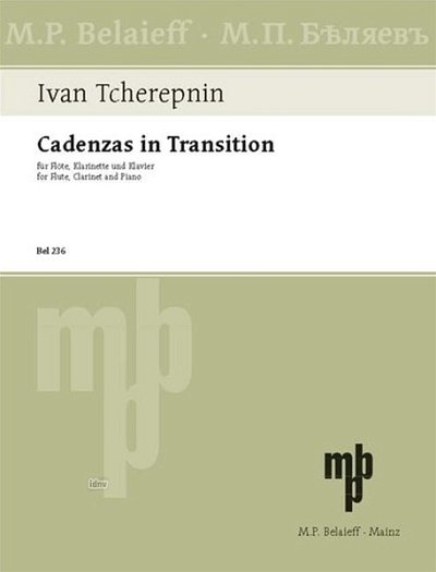 Tcherepnin Ivan: Cadenzas In Transition