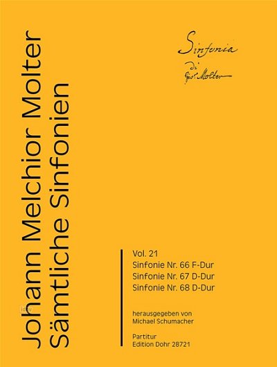 J.M. Molter: Sinfonien Nr. 66, 67 & 68 (Part.)
