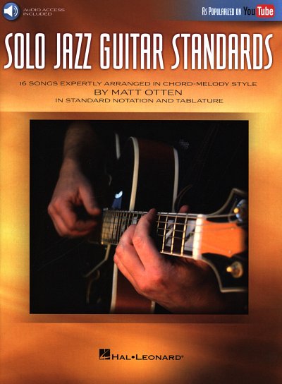 M. Otten: Solo Jazz Guitar Standards, W/E-Git (TABAudionl)