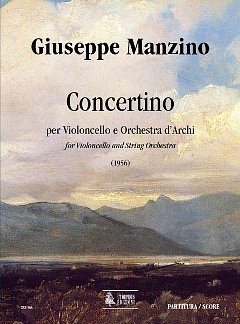 G. Manzino: Concertino, VcStro (Part.)