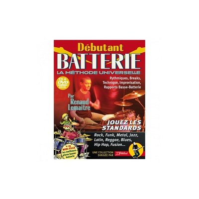 R. Lemaitre: Debutant Batterie, Drst (+CD+DVD)