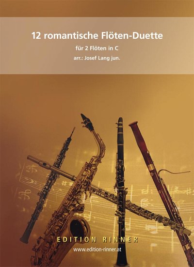 J. Lang: 12 romantische Flöten-Duette, 2Fl (Sppa)