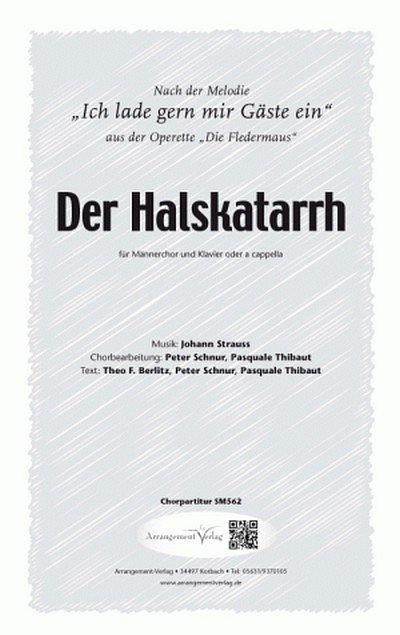 J. Strauss Sohn Der Halskatarrh (vierstimmig)