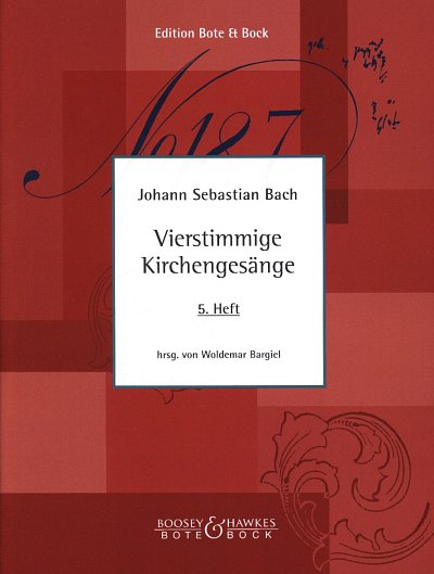 AQ: J.S. Bach: Vierstimmige Kirchengesaenge 5 (B-Ware)