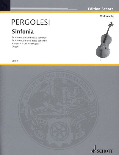 G.B. Pergolesi: Sinfonia F-Dur , VcKlav