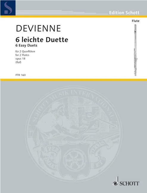 DL: F. Devienne: 6 leichte Duette, 2Fl (0)