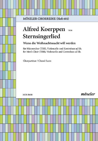 DL: A. Koerppen: Sternsingerlied (Part.)