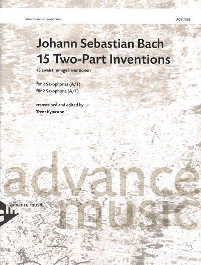 J.S. Bach: 15 Zweistimmige Inventionen Bwv 772-786