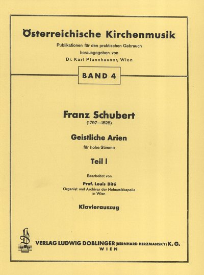 F. Schubert: Geistliche Arien Teil 1